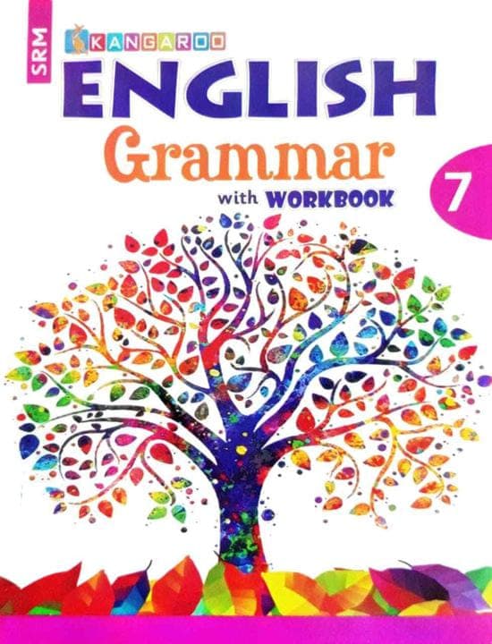 Kangaroo English Grammar with Workbook Class 7 — front cover