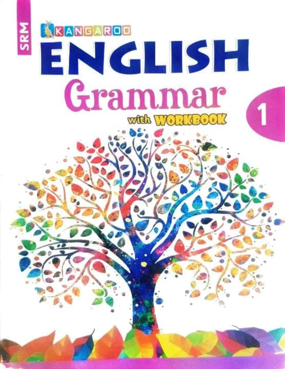 Kangaroo English Grammar with Workbook Class 1 — front cover