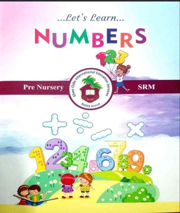 Silver Oaks Lets Learn Numbers 123 Pre Nursery — front cover