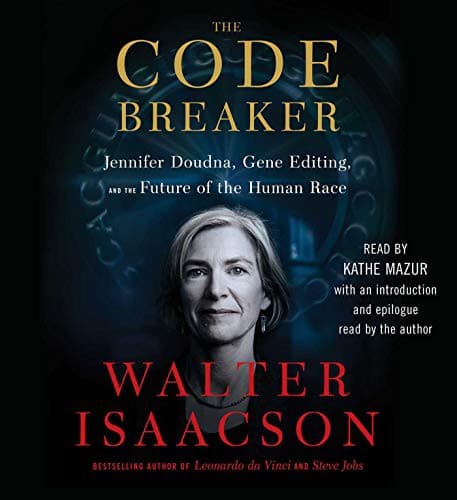 The Code Breaker by Walter Isaacson — book cover