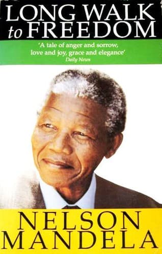 Long Walk to Freedom by Nelson Mandela — book cover