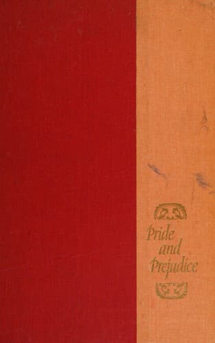 Pride and Prejudice by Jane Austen — book cover