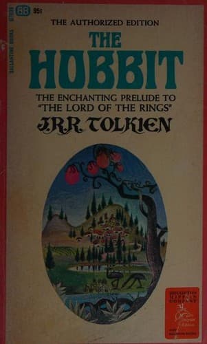 The Hobbit by J.R.R. Tolkien — book cover