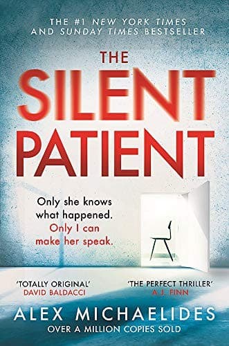The Silent Patient by Alex Michaelides — book cover